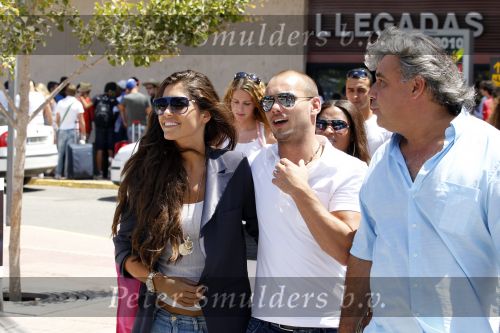 Ibiza 27 juli 2010
Wesley Sneijder en Yolanthe Cabau Sneijder arriveren met vrienden op ibiza voor het tweede gedeelte van hun huwelijksreis.
Peter Smulders bv
