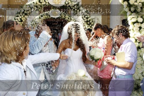 Sienna 17 juli 2010
Yolanthe Cabau v Kasbergen en Wesley Sneijder trouwen in Italie.
Peter Smulders bv