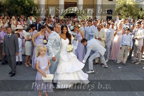 Sienna 17 juli 2010
Yolanthe Cabau v Kasbergen en Wesley Sneijder trouwen in Italie.
Peter Smulders bv