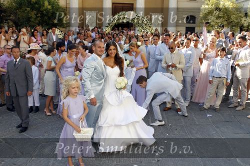 Sienna 17 juli 2010
Yolanthe Cabau v Kasbergen en Wesley Sneijder trouwen in Italie.
Peter Smulders bv