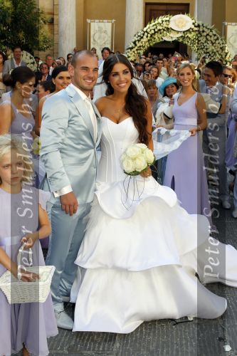 Sienna 17 juli 2010
Yolanthe Cabau v Kasbergen en Wesley Sneijder trouwen in Italie.
Peter Smulders bv