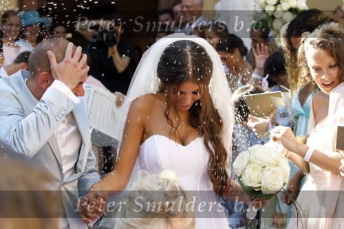 Sienna 17 juli 2010
Yolanthe Cabau v Kasbergen en Wesley Sneijder trouwen in Italie.
Peter Smulders bv