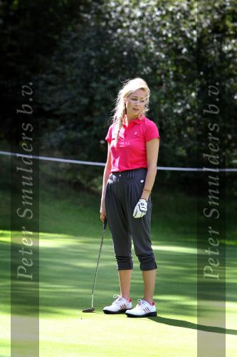 Hilversum, 4 September 2010
KLM Open Charity-Challenge brengt voor WNF met veel BN-ers op de Hilversumsche Golfclub
Zangeres Do Zangeres
Foto Peter Smulders BV