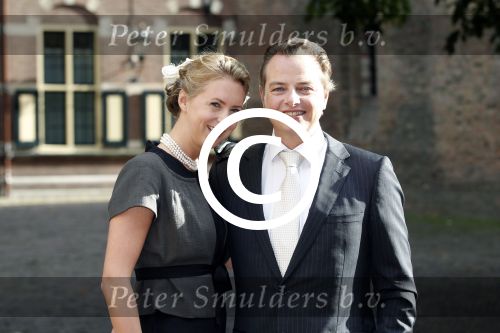Den haag 11 september 2011
Barry Madlener met zijn vriendin Veronique Haarsma op het binnenhof.
Peter Smulders bv