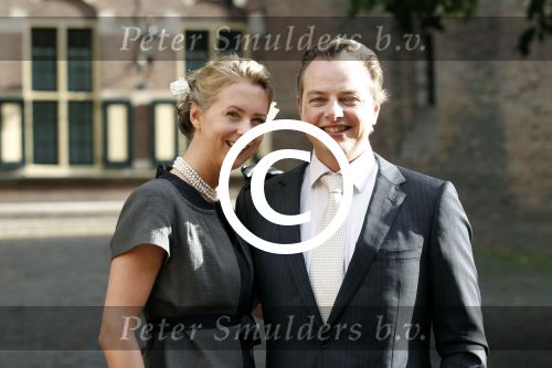 Den haag 11 september 2011
Barry Madlener met zijn vriendin Veronique Haarsma op het binnenhof.
Peter Smulders bv