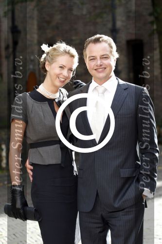 Den haag 11 september 2011
Barry Madlener met zijn vriendin Veronique Haarsma op het binnenhof.
Peter Smulders bv