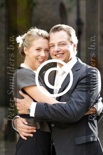 Den haag 11 september 2011
Barry Madlener met zijn vriendin Veronique Haarsma op het binnenhof.
Peter Smulders bv