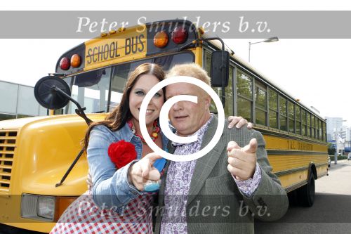 Amsterdam 2 september 2011
Presentatie tv station Peter Jan Rens. Hij gaat oa uitzenden vanuit een amerikaanse schoolbus. Peter jan met Bianca Leusink
Peter Smulders bv
