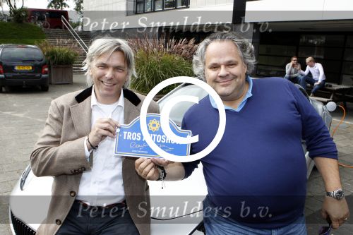 Hilversum 1 september 2011
Najaarspresentatie van de publieke omroep op het mediapark. Carlo Brantsen en Bas v Werven
Peter Smulders bv