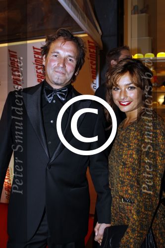 Amsterdam 7 september 2011
Premiere de President in Tuschinski. Charlie Chan Dagelet met man
Peter Smulders bv