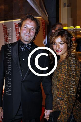 Amsterdam 7 september 2011
Premiere de President in Tuschinski. Charlie Chan Dagelet met man
Peter Smulders bv