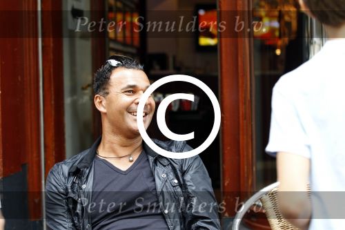 Amsterdam 17 augustus 2011
Ruud Gullit op terras.
Peter Smulders bv