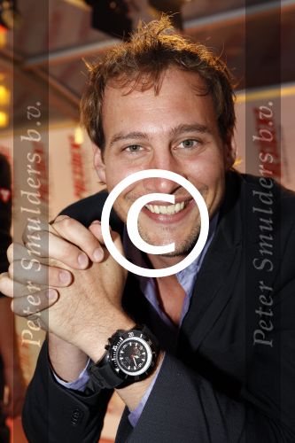 Amsterdam 7 september 2011
Premiere de President in Tuschinski. eric Bouwman met Kyboe horloge
Peter Smulders bv