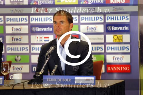 Eindhoven, 18 September 2011
PSV-AJAX, eindstand 2-2 Kompetitie  Seizoen 2011-2012
Ajax trainer Frank de Boer
Foto Peter Smulders BV
