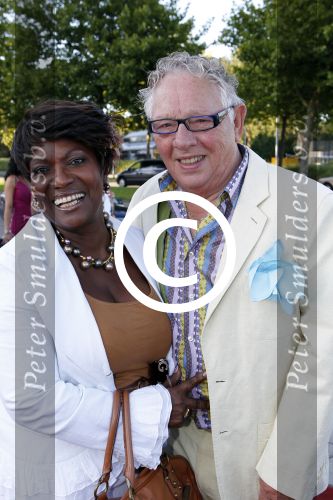 Amsterdam 15 augustus 2011
Premiere circus Renz in Amsterdam. Gerda Havertong met man
Peter Smulders bv