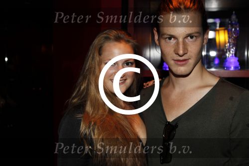 Amsterdam 23 augustus 2011
Presentatie nieuwe Samsung Tab bij little Buddha. Guido Spek met vriendin
Peter Smulders bv