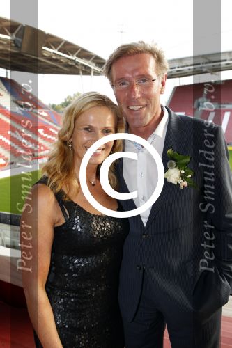 Utrecht 12 september 2011
Presentatie boek Hans v Breukelen in stadion Galgenwaard. Hans met zijn vriendin
Peter Smulders bv