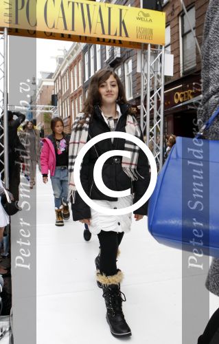 Amsterdam 4 september 2011
Grazia PC Catwalk op de pc hooftstraat. 
India Hering, dochter van Fiona Hering
