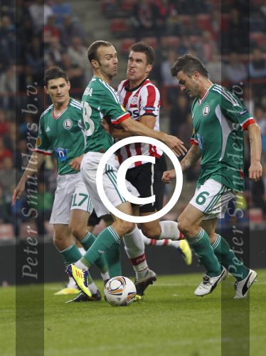 Eindhoven, 15 September 2011 
PSV-Legia Warschau, eindstand 1-0 Doelpunt Dries Mertens
UEFA Europa League 2011-2012
Kevin Strootman
Foto Junior Smulders