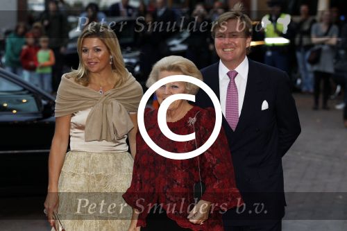 Amsterdam 13 september 2011
Voorstelling in het muziektheater met daarbij aanwezig Maxima Koningin Beatrix en Prins Willem Alexander.
Peter Smulders bv