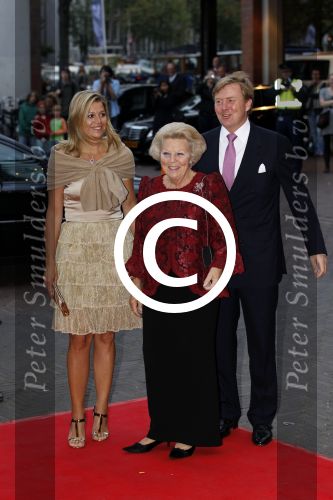 Amsterdam 13 september 2011
Voorstelling in het muziektheater met daarbij aanwezig Maxima Koningin Beatrix en Prins Willem Alexander.
Peter Smulders bv