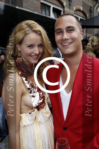Amsterdam 25 augustus 2011
Jackie\'s best dressed feestje bij het college hotel. Nikkie Plessen presenteert het en Lieke v Lexmond word winnares. Liza Sips met vriend
Peter Smulders bv