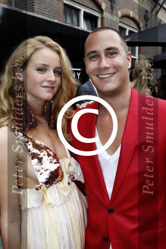 Amsterdam 25 augustus 2011
Jackie\'s best dressed feestje bij het college hotel. Nikkie Plessen presenteert het en Lieke v Lexmond word winnares. Liza Sips met vriend
Peter Smulders bv