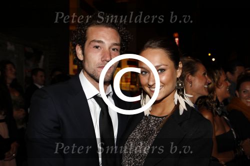 Amsterdam 7 september 2011
Premiere de President in Tuschinski. Melody Klawer met vriend
Peter Smulders bv