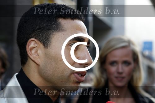 Amsterdam 5 september 2011
Premiere double trouble in tuschinski. Mimoun Oaissa en vriendin Nicole
Peter Smulders bv