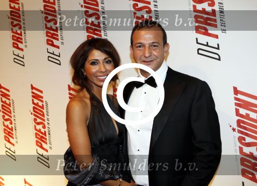 Amsterdam 7 september 2011
Premiere de President in Tuschinski. Najib Amhali met vriendin
Peter Smulders bv