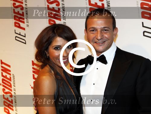 Amsterdam 7 september 2011
Premiere de President in Tuschinski. Najib Amhali met vriendin
Peter Smulders bv