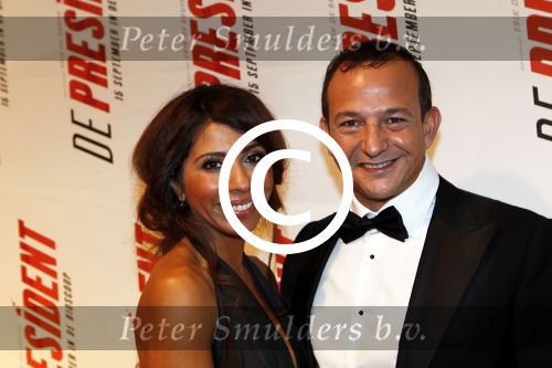Amsterdam 7 september 2011
Premiere de President in Tuschinski. Najib Amhali met vriendin
Peter Smulders bv