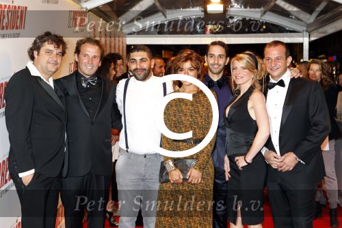 Amsterdam 7 september 2011
Premiere de President in Tuschinski. cast de president met oa Najib Amhali
Peter Smulders bv