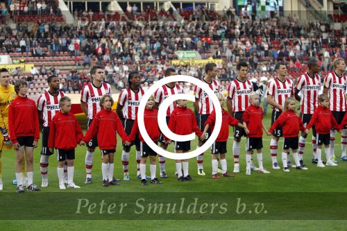 Eindhoven, 15 September 2011 
PSV-Legia Warschau, eindstand 1-0 Doelpunt Dries Mertens
UEFA Europa League 2011-2012
Foto Junior Smulders