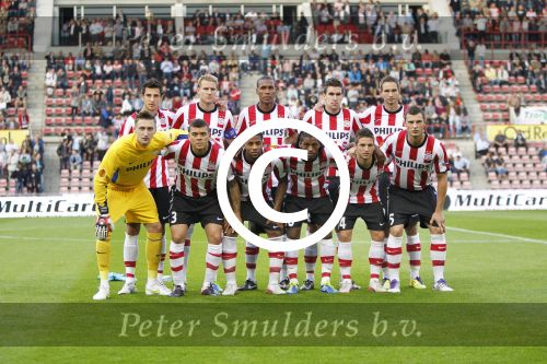 Eindhoven, 15 September 2011 
PSV-Legia Warschau, eindstand 1-0 Doelpunt Dries Mertens
UEFA Europa League 2011-2012
Foto Junior Smulders