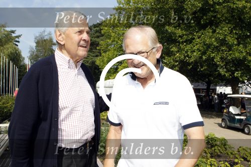 Hilversum 3 september 2011
KLM open golf charity tournooi ten bate van WNF op de Hilversumse Golfbaan. Pieter v Vollenhoven met Jaap Rost Onnes
Peter Smulders bv