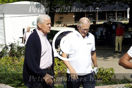 Hilversum 3 september 2011
KLM open golf charity tournooi ten bate van WNF op de Hilversumse Golfbaan. Pieter v Vollenhoven met Jaap Rost Onnes
Peter Smulders bv