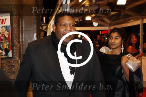 Amsterdam 7 september 2011
Premiere de President in Tuschinski. Quintis Ristie met vriendin
Peter Smulders bv
