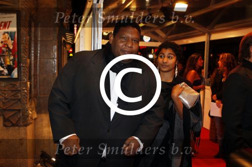 Amsterdam 7 september 2011
Premiere de President in Tuschinski. Quintis Ristie met vriendin
Peter Smulders bv