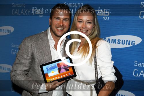 Amsterdam 23 augustus 2011
Presentatie nieuwe Samsung Tab bij little Buddha. Winston Gerschtanowitz en Renate Verbaan
Peter Smulders bv
