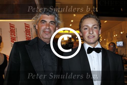Amsterdam 7 september 2011
Premiere de President in Tuschinski. Rob Ouwerkerk met zoon
Peter Smulders bv