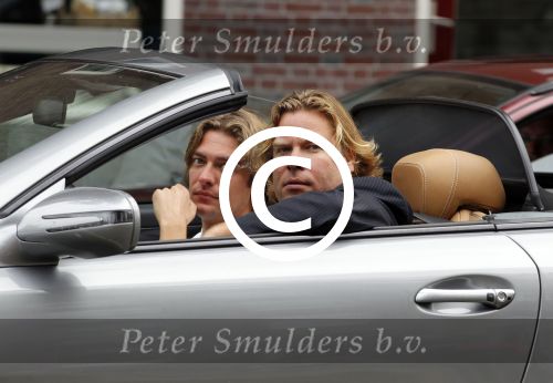 Amsterdam 4 september 2011
Robert Jensen met (een) vriend in zijn mercedes cabrio.
Peter Smulders bv