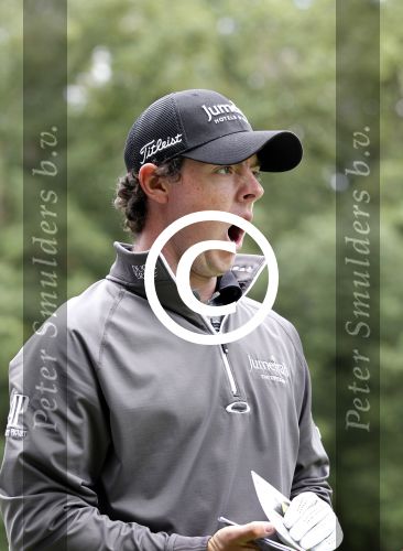 Hilversum 8 September 2011
Rory Mcilroy op de Hilversumsche Golfclub tijdens de Dutch Open 2011
Foto Peter Smulders BV