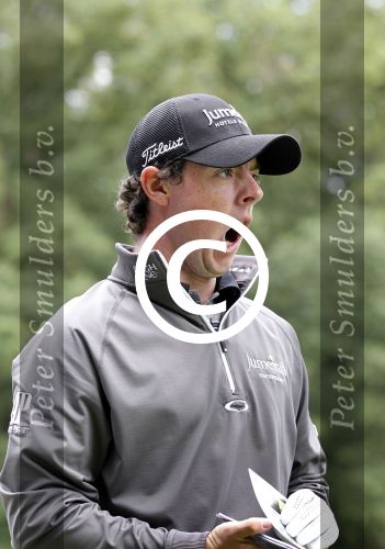Hilversum 8 September 2011
Rory Mcilroy op de Hilversumsche Golfclub tijdens de Dutch Open 2011
Foto Peter Smulders BV