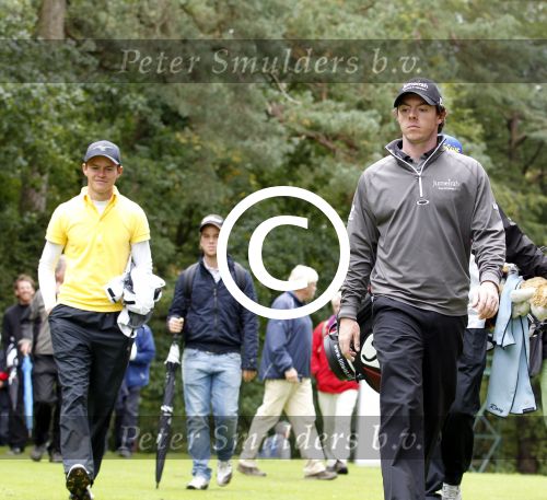 Hilversum 8 September 2011
Rory Mcilroy op de Hilversumsche Golfclub tijdens de Dutch Open 2011
Foto Peter Smulders BV