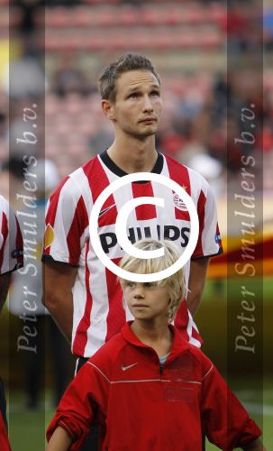 Eindhoven, 15 September 2011 
PSV-Legia Warschau, eindstand 1-0 Doelpunt Dries Mertens
UEFA Europa League 2011-2012
Tim Matavz
Foto Junior Smulders