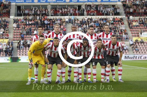 Eindhoven, 15 September 2011 
PSV-Legia Warschau, eindstand 1-0 Doelpunt Dries Mertens
UEFA Europa League 2011-2012
Tyton zijn eerste officiele wedstrijd voor PSV
Foto Junior Smulders