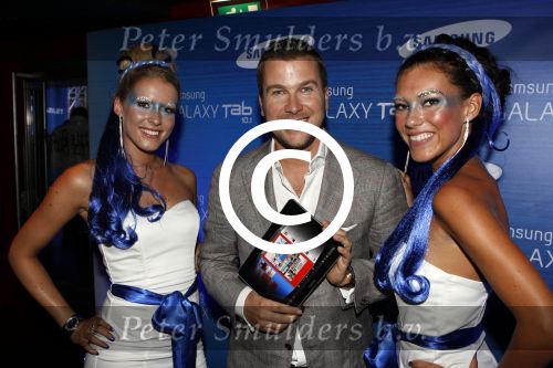 Amsterdam 23 augustus 2011
Presentatie nieuwe Samsung Tab bij little Buddha. Winston Gerschtanowitz en Renate Verbaan
Peter Smulders bv