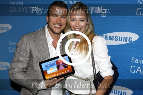 Amsterdam 23 augustus 2011
Presentatie nieuwe Samsung Tab bij little Buddha. Winston Gerschtanowitz en Renate Verbaan
Peter Smulders bv