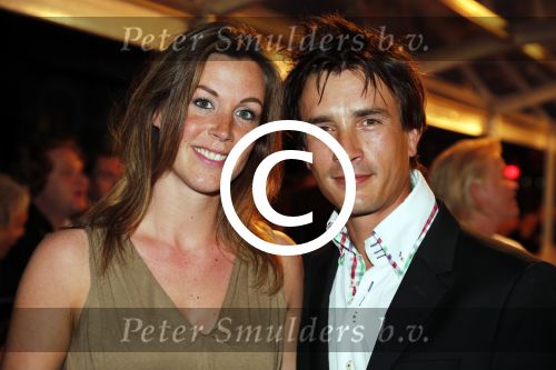 Amsterdam 3 september 2012
Premiere de verbouwing in het nieuwe de la mar theater. Aram v d Rest met vriendin
Peter Smulders bv